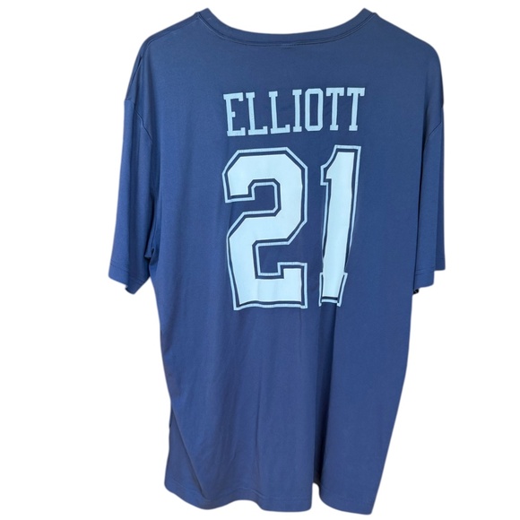 Dallas Cowboys Elliott #21 Tee Shirt Sz 2XL - Picture 3 of 5